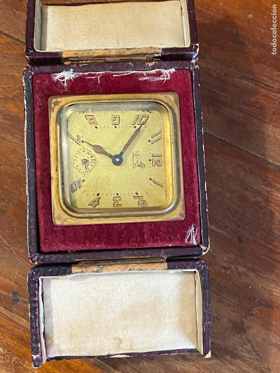 Vintage: RELOJ DE VIAJE FRANCES EN CAJA, FUNCIONA - Foto 2