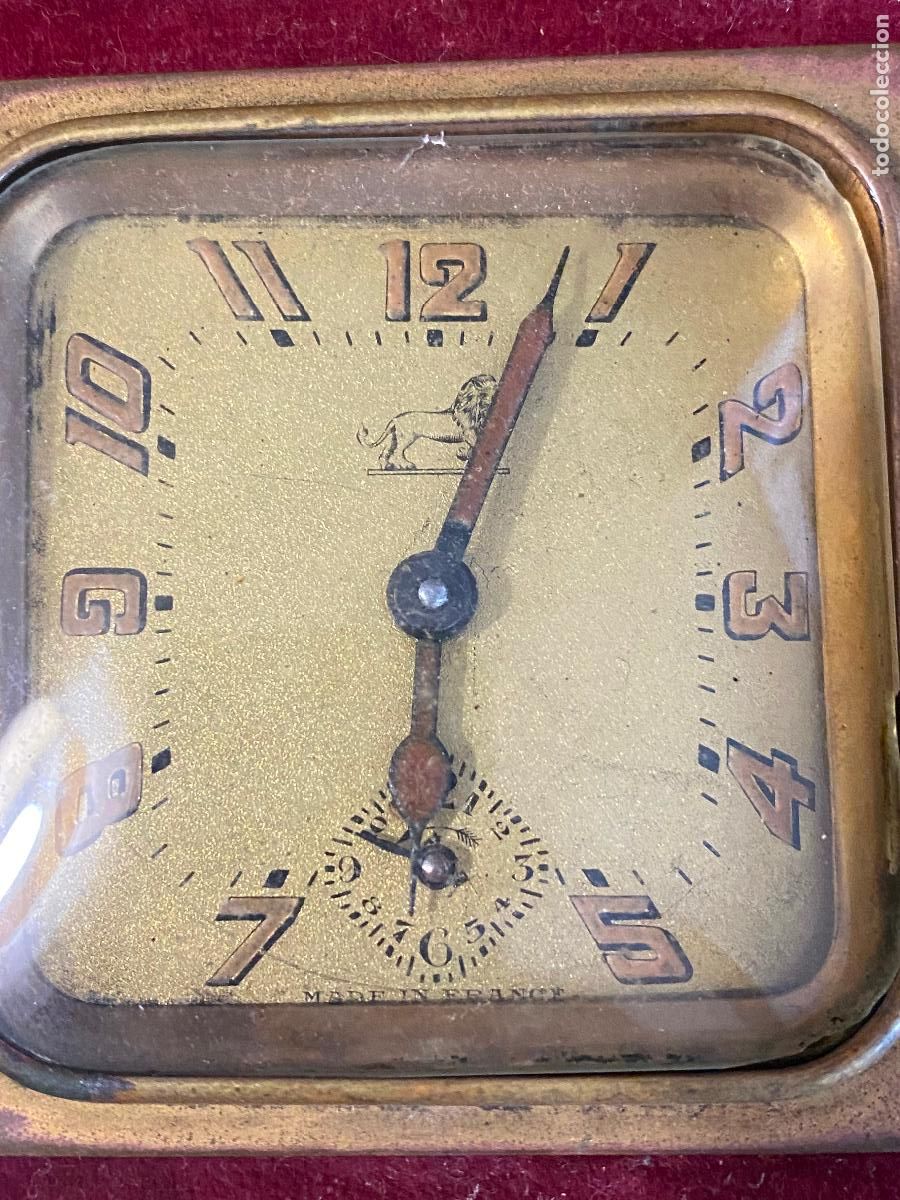 Vintage: RELOJ DE VIAJE FRANCES EN CAJA, FUNCIONA - Foto 3