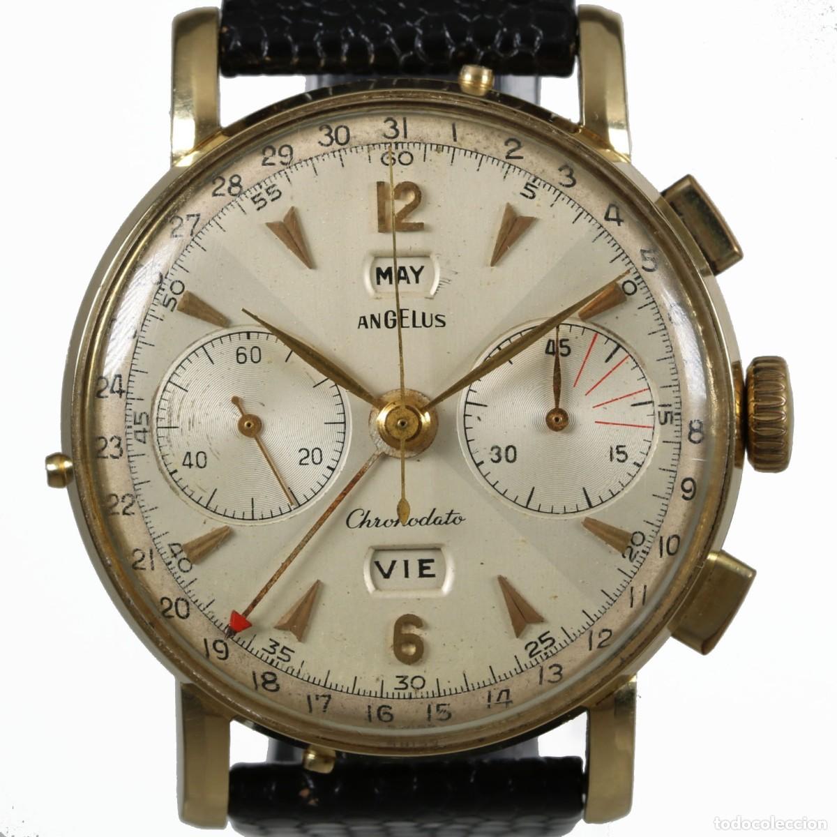 Vintage: Angelus Chronodato Oro - Foto 1