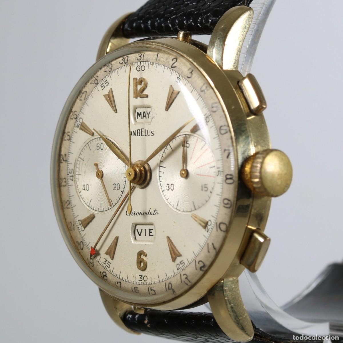 Vintage: Angelus Chronodato Oro - Foto 3