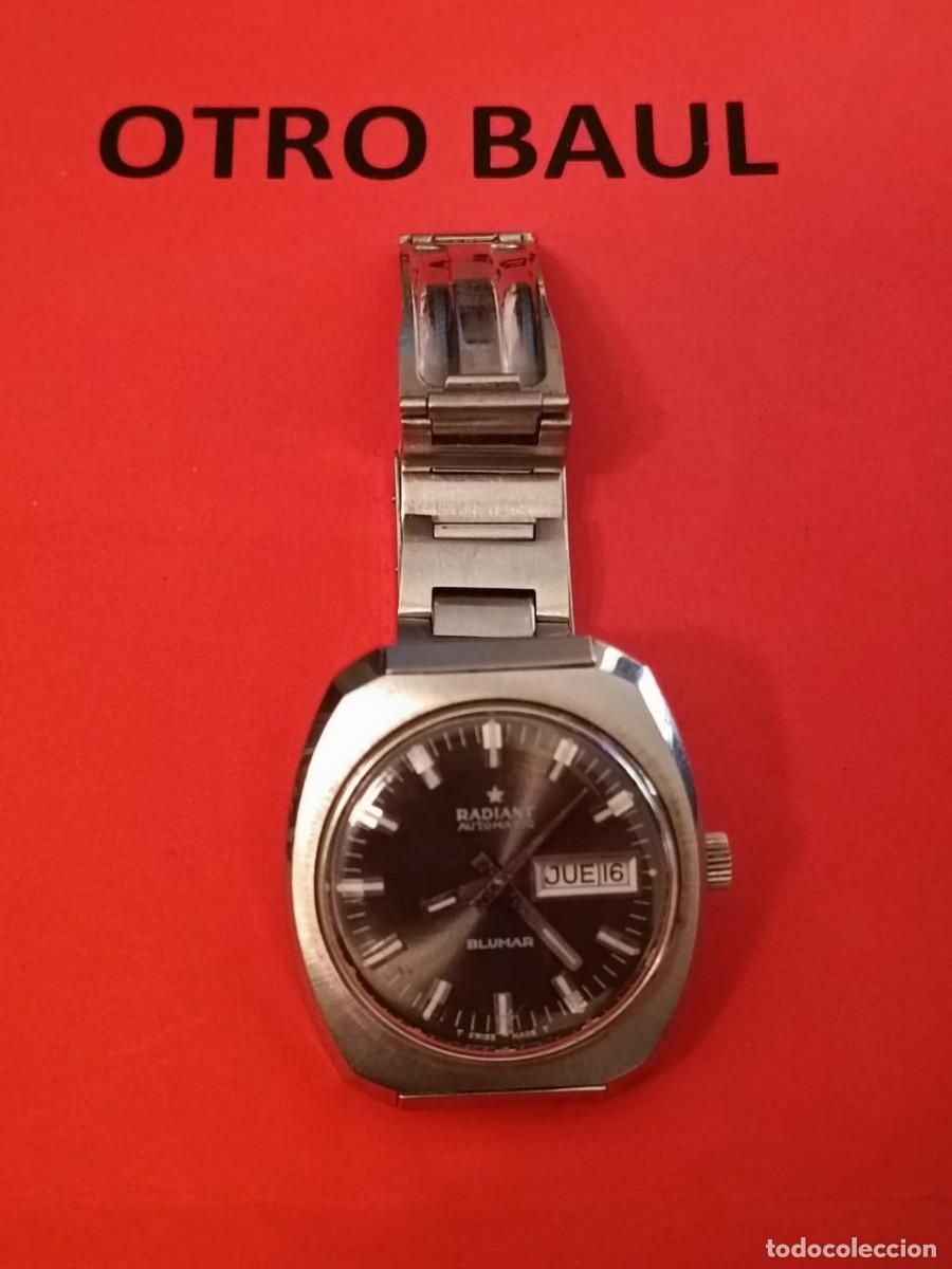 Vintage: ANTIGUO RELOJ RADIANT BLUMAR AUTOMATIC - Foto 1