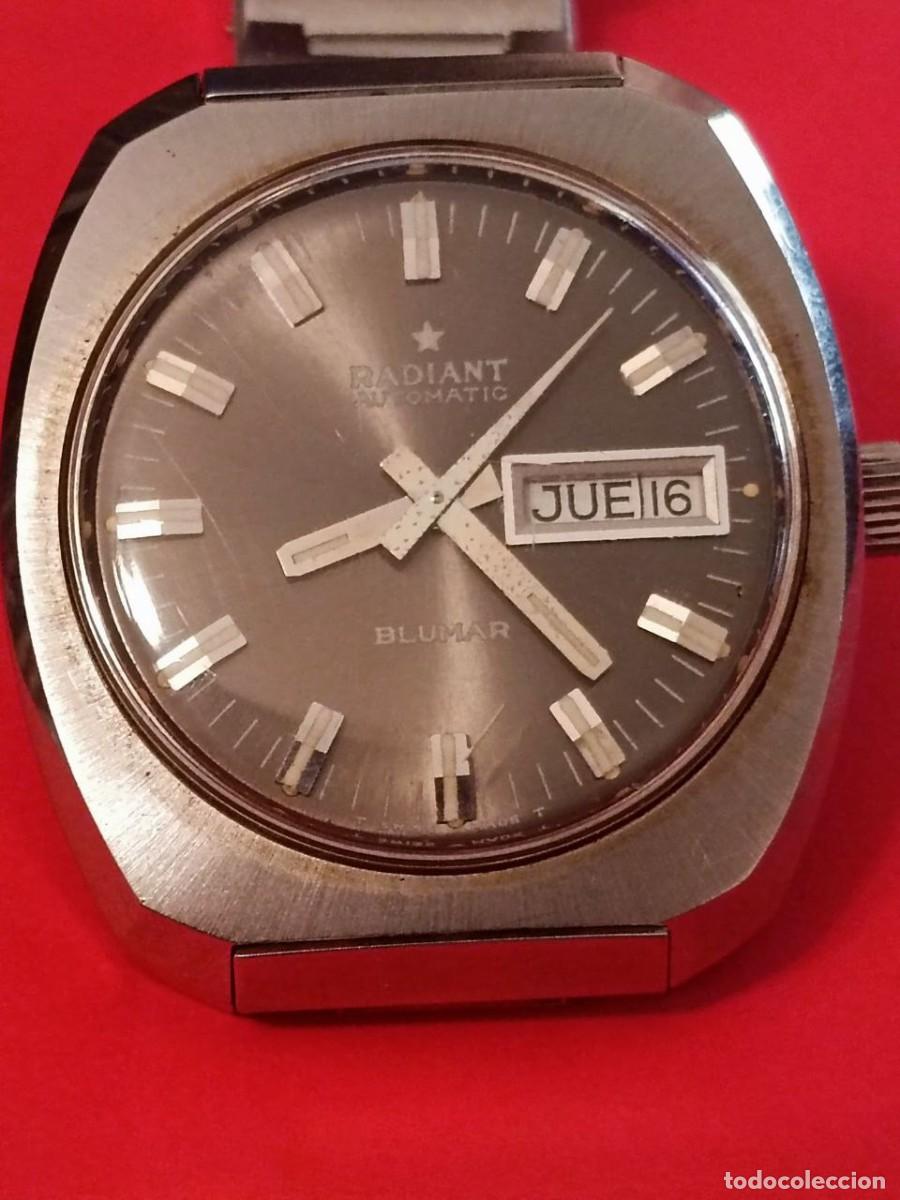 Vintage: ANTIGUO RELOJ RADIANT BLUMAR AUTOMATIC - Foto 2