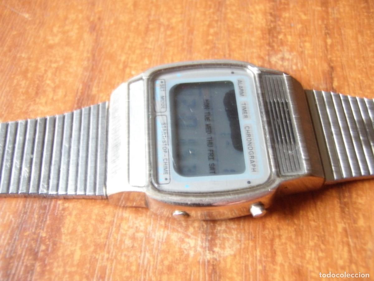 Vintage: RELOJ DIGITAL TEXAS INSTRUMENTS FUNCIONANDO UNICO!!! - Foto 4