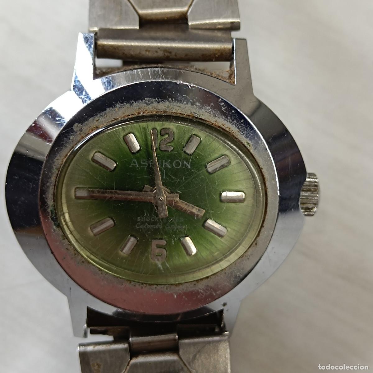 Vintage: RELOJ ASEIKON 21. PARADO. - Foto 2