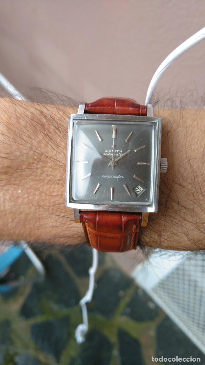 Vintage: Reloj Zenith autom&aacute;tico-respirator. - Foto 8
