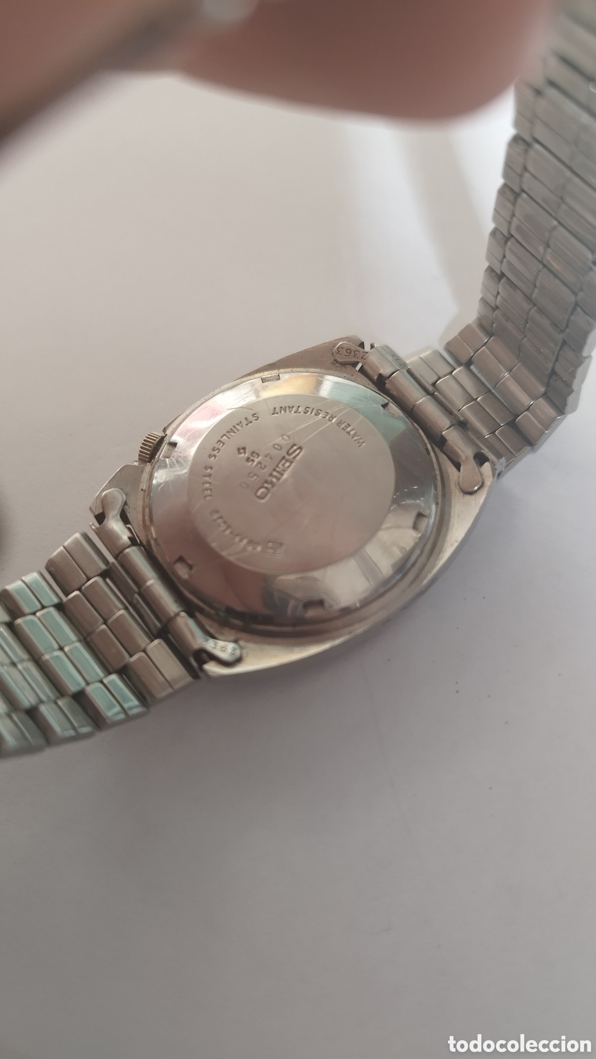 Vintage: Reloj Seiko 5 autom&aacute;tico. Funcionando - Foto 6