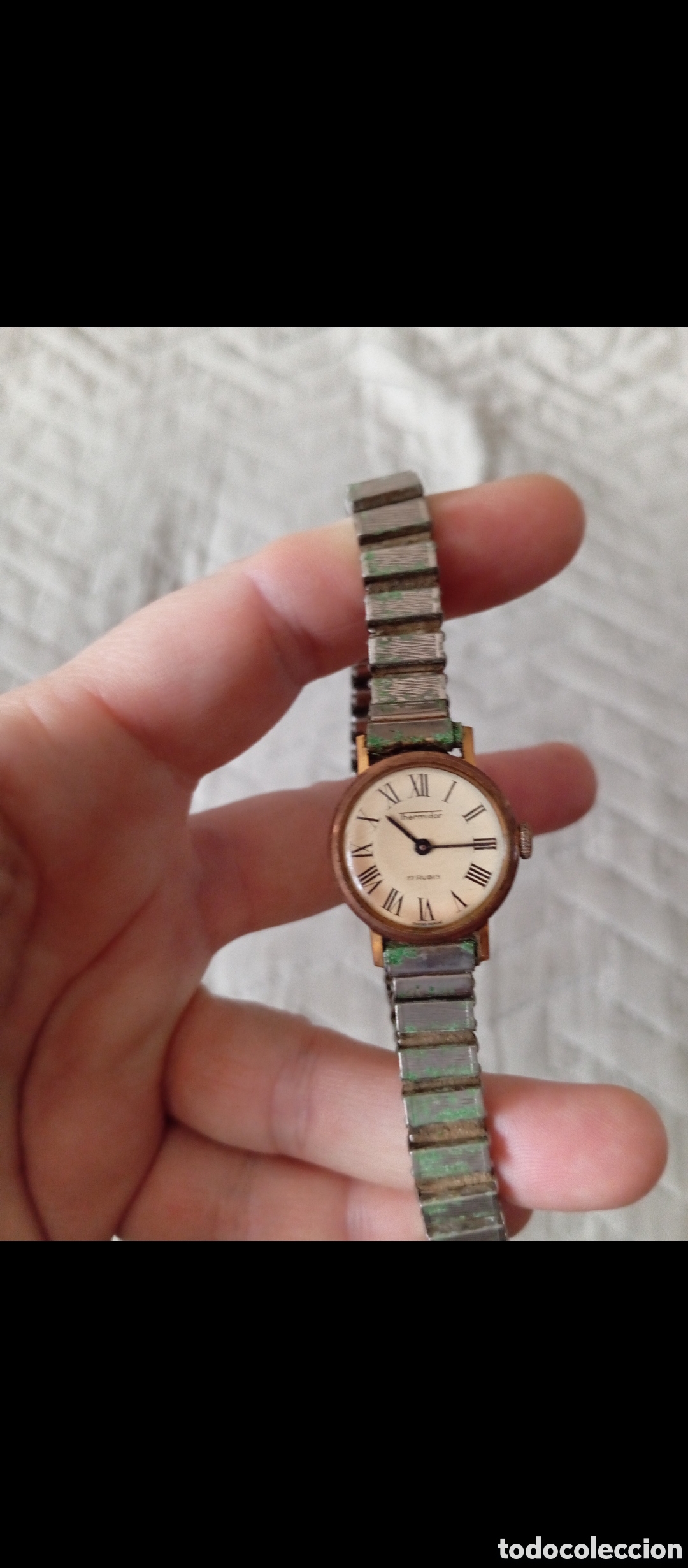 Vintage: Reloj mujer centenario de cuerda ,Thermidor - Foto 2