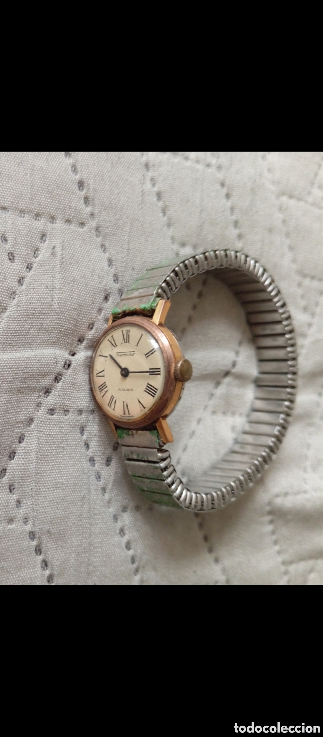 Vintage: Reloj mujer centenario de cuerda ,Thermidor - Foto 3