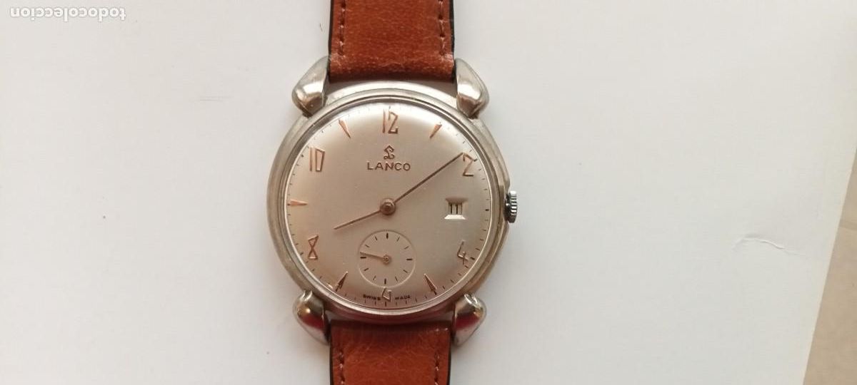 Vintage: RELOJ LANCO CUERDA - Foto 3