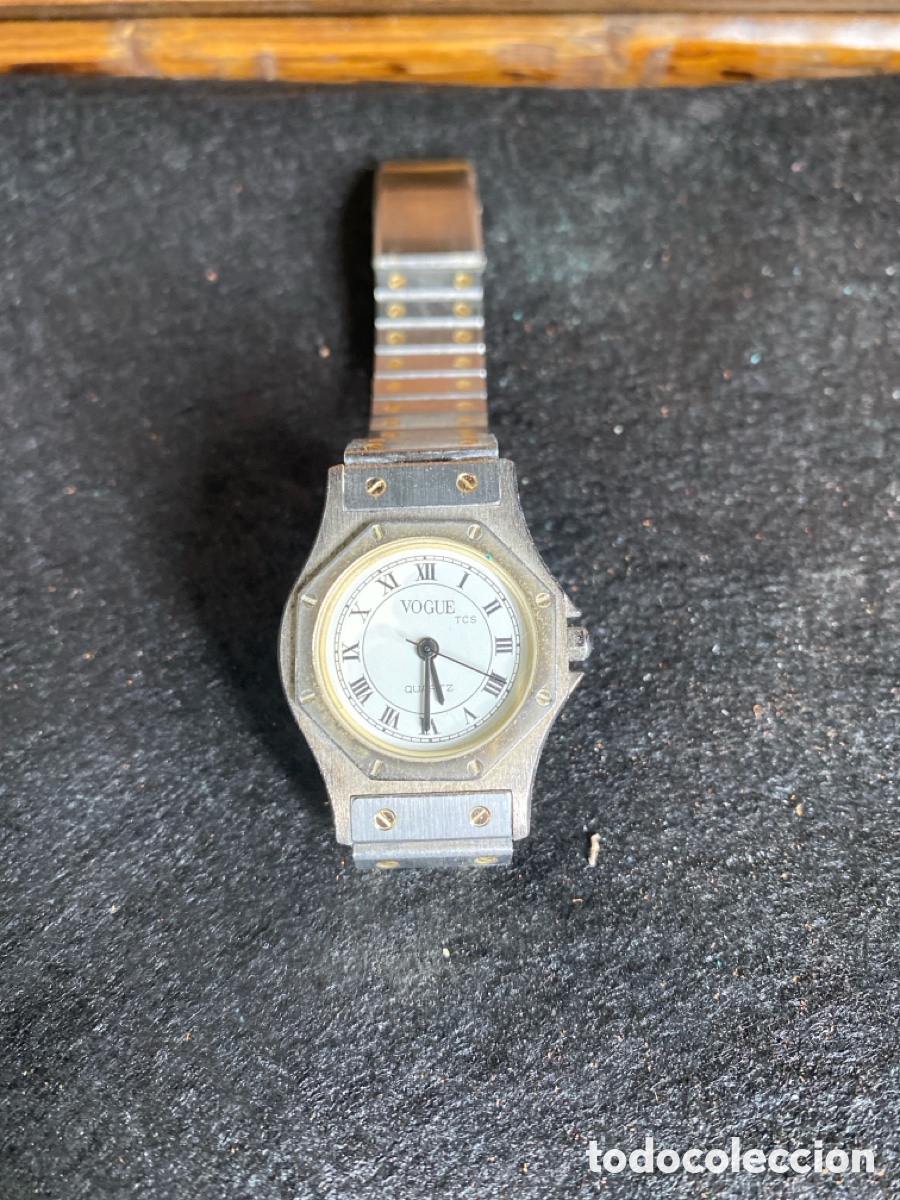 Vintage: Relog Vogue de pulsera de acero - Foto 1