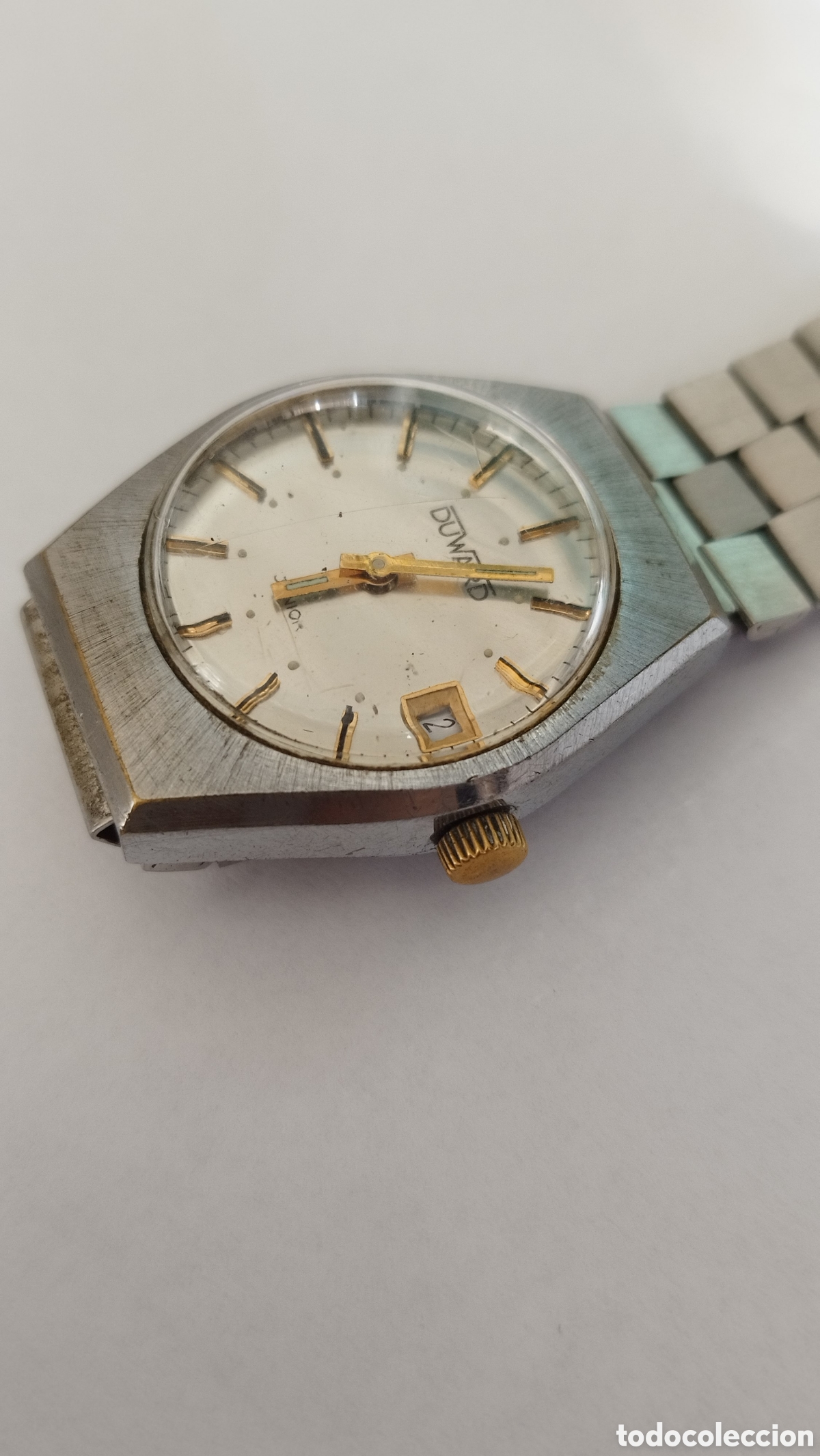 Vintage: Reloj Duward Junior de cuerda manual, Funcionando. - Foto 2