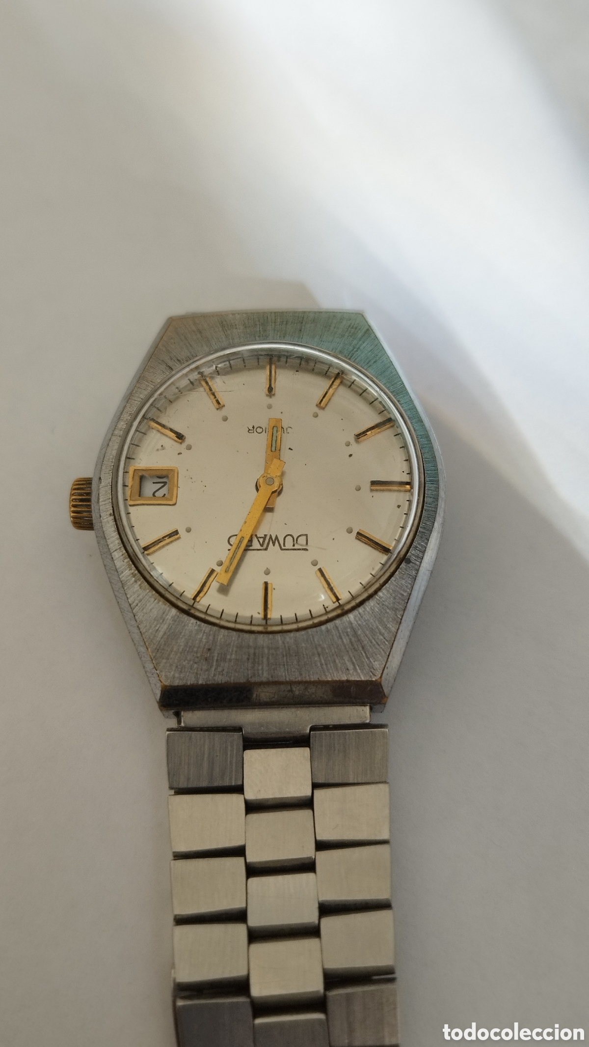 Vintage: Reloj Duward Junior de cuerda manual, Funcionando. - Foto 4