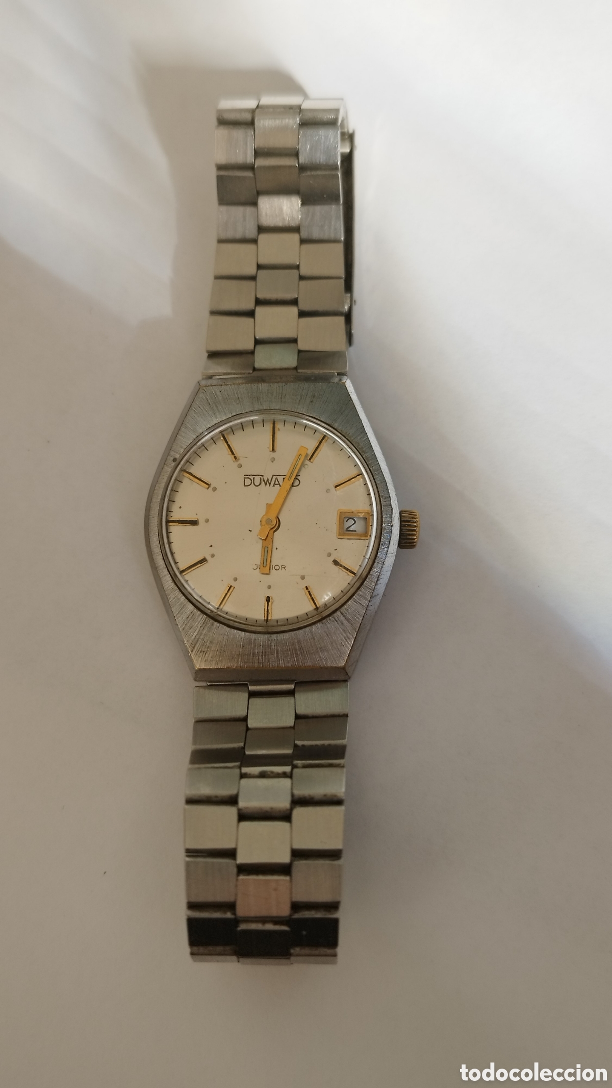 Vintage: Reloj Duward Junior de cuerda manual, Funcionando. - Foto 7