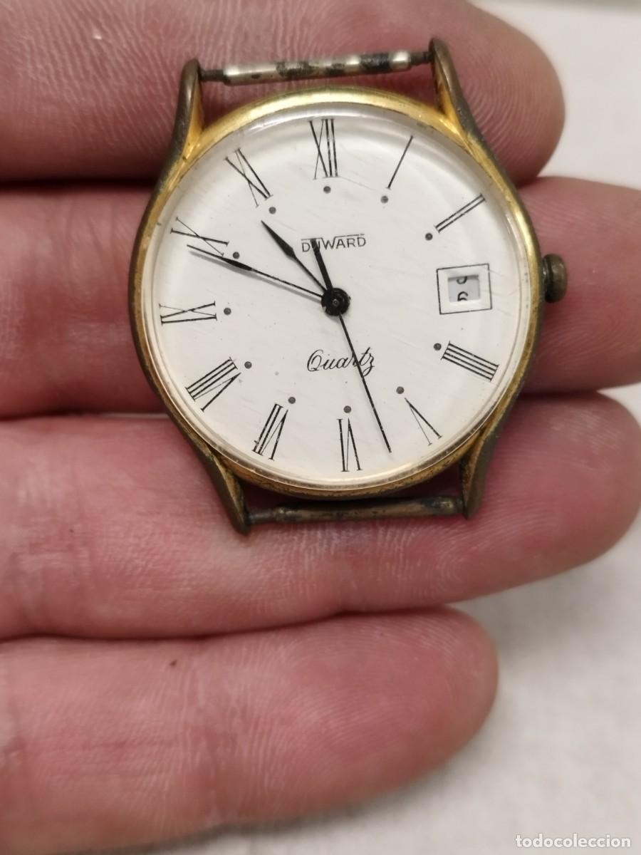 Vintage: Antiguo reloj de pulsera Dewars, sin correa y sin probar. - Foto 2