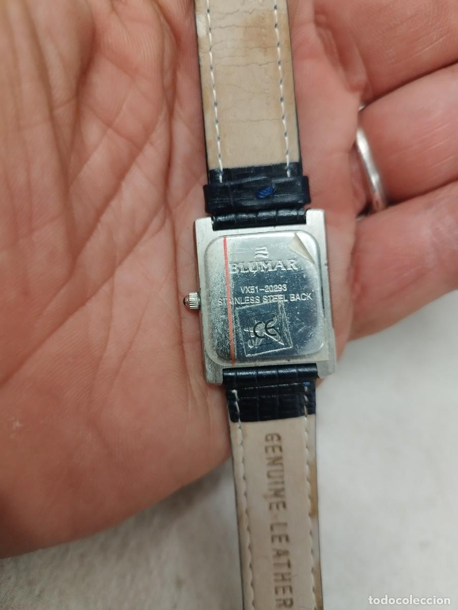 Vintage: Antiguo reloj de pulsera, marca Blumar. Sin probar. - Foto 6