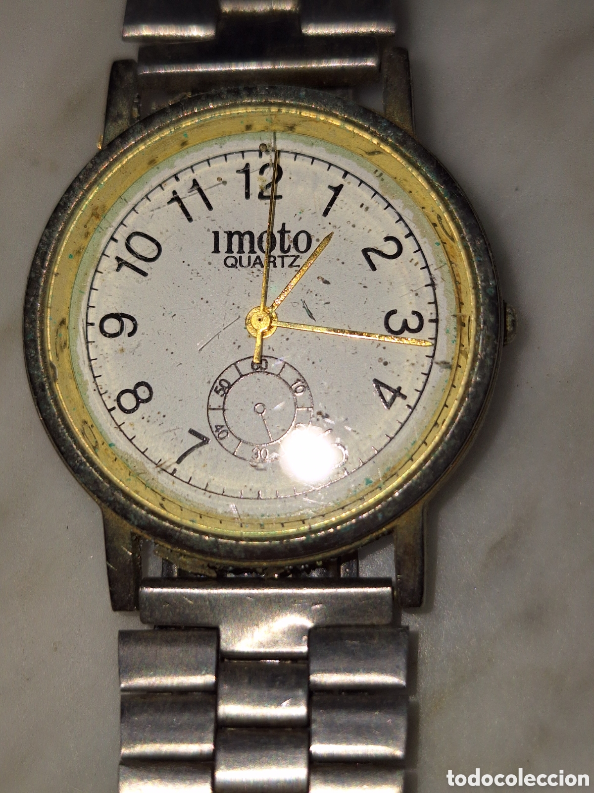 Vintage: Reloj marca J. Moto Quartz - Foto 1