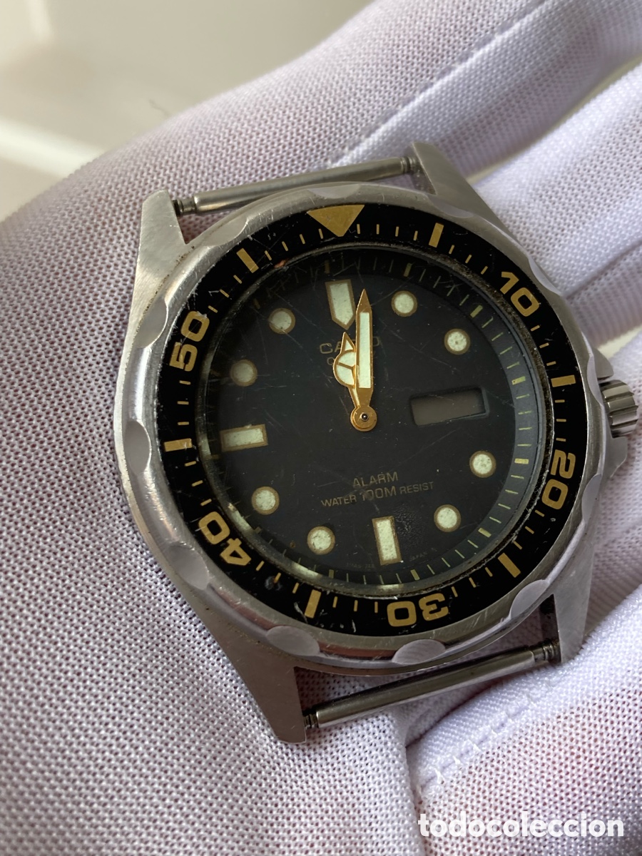 Vintage: Reloj Casio japon&eacute;s modelo grande - Foto 2