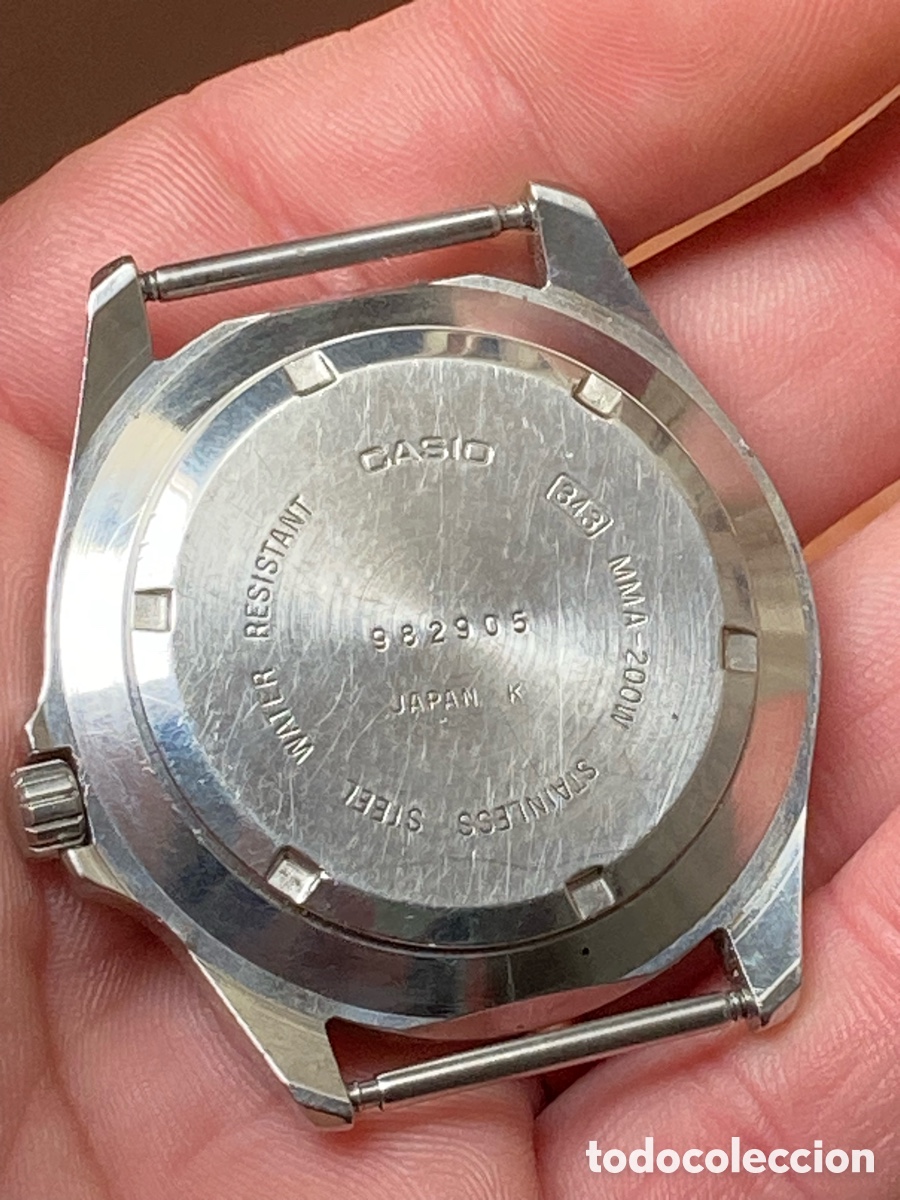 Vintage: Reloj Casio japon&eacute;s modelo grande - Foto 8