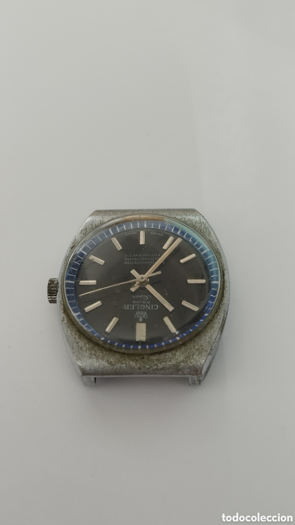 Vintage: Reloj Cingler de cuerda manual, funcionando - Foto 3