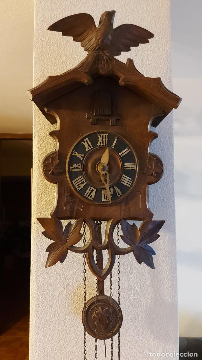 Vintage: Reloj de cuco aut&eacute;ntico alem&aacute;n - Foto 1