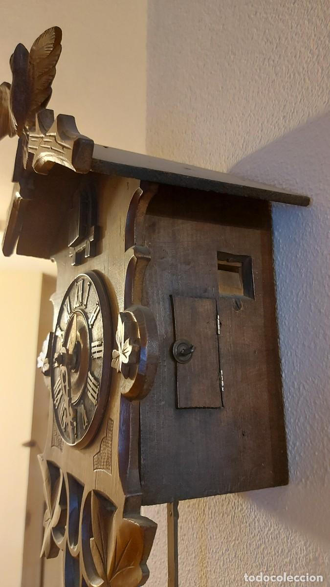 Vintage: Reloj de cuco aut&eacute;ntico alem&aacute;n - Foto 3