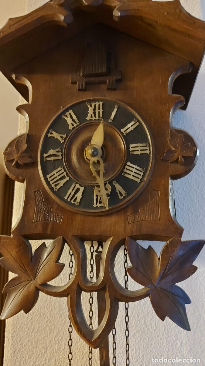 Vintage: Reloj de cuco aut&eacute;ntico alem&aacute;n - Foto 4