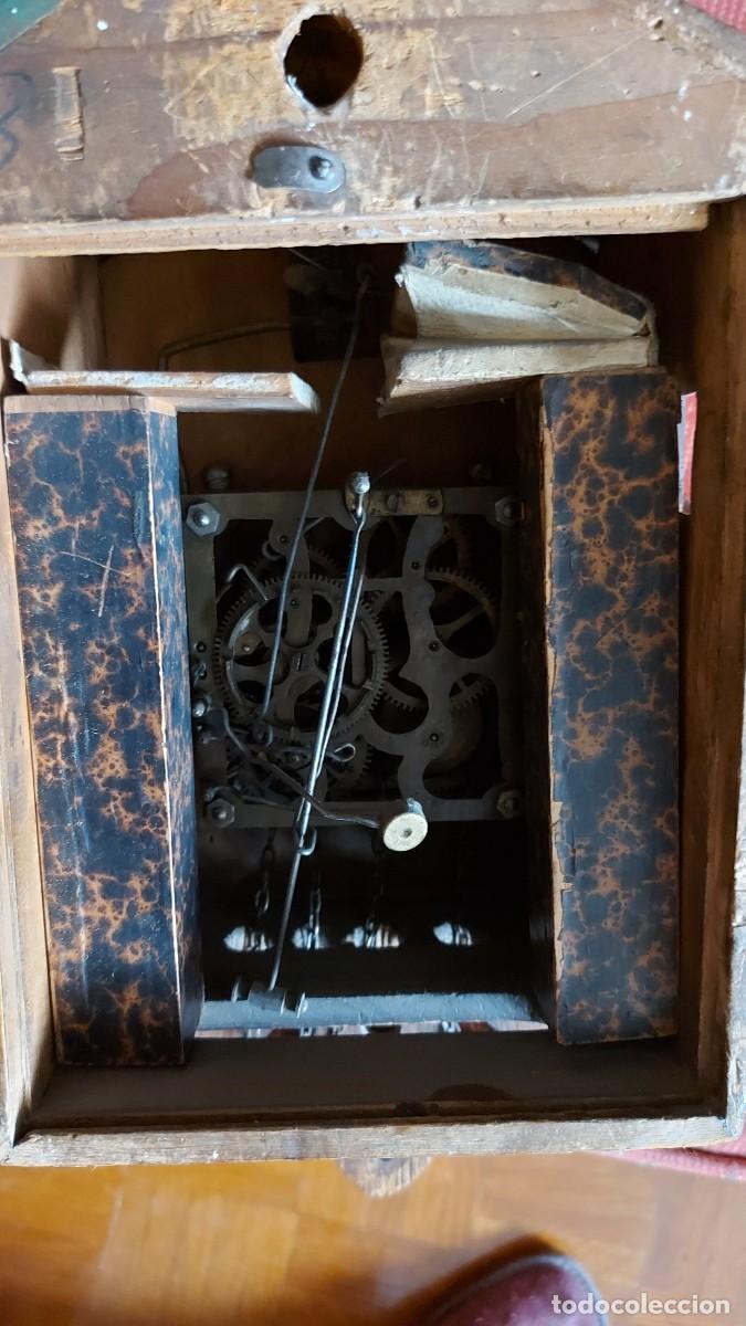 Vintage: Reloj de cuco aut&eacute;ntico alem&aacute;n - Foto 6