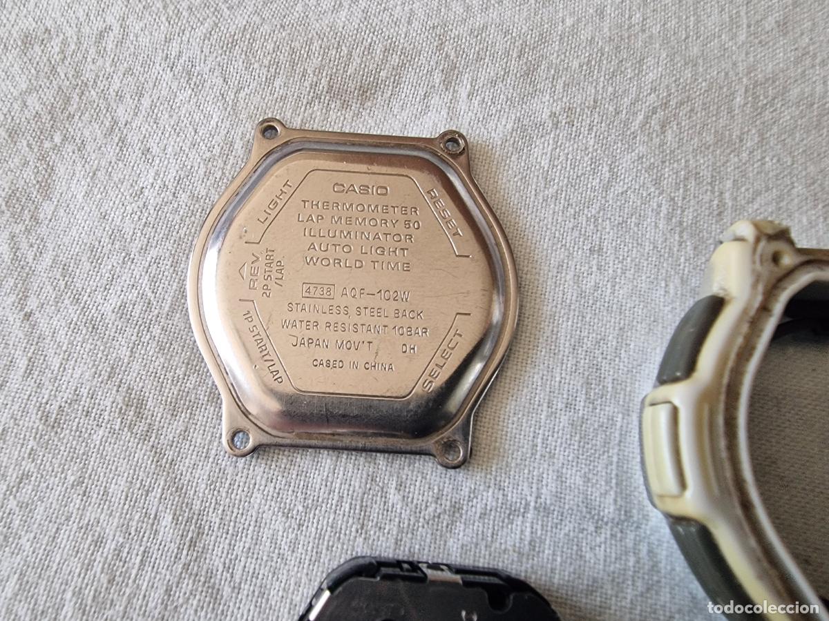Vintage: RELOJ CASIO AQF-102W 4738 - Foto 3