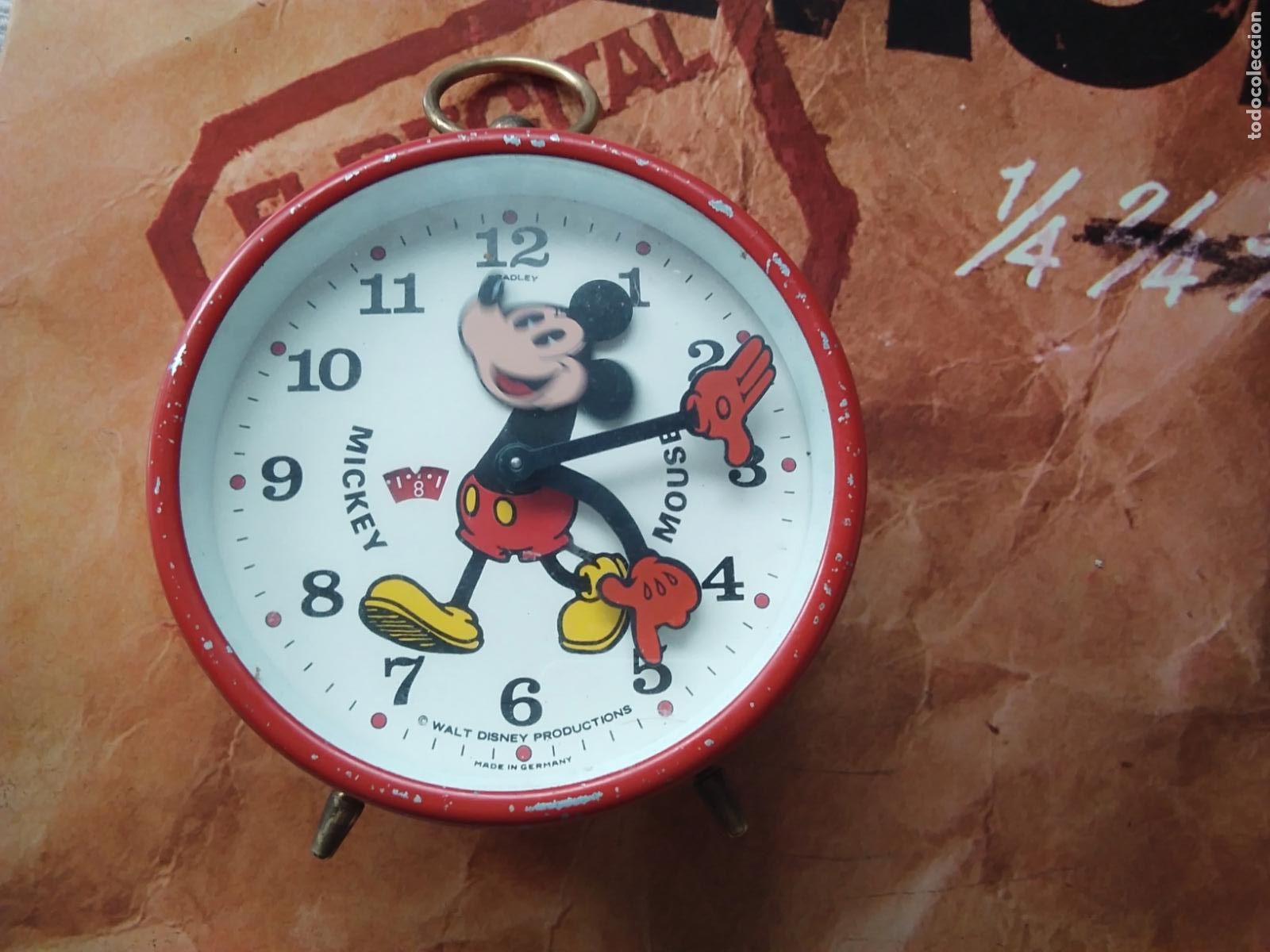 Vintage: RELOJ BRADLEY MICKEY MOUSE - Foto 2