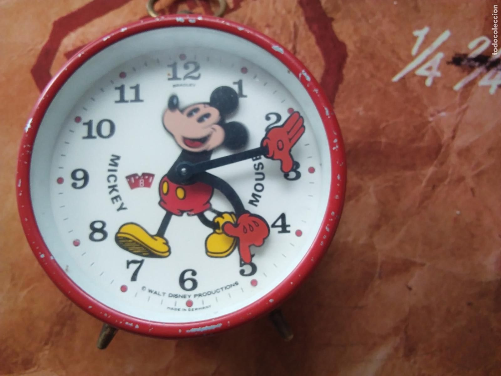 Vintage: RELOJ BRADLEY MICKEY MOUSE - Foto 1