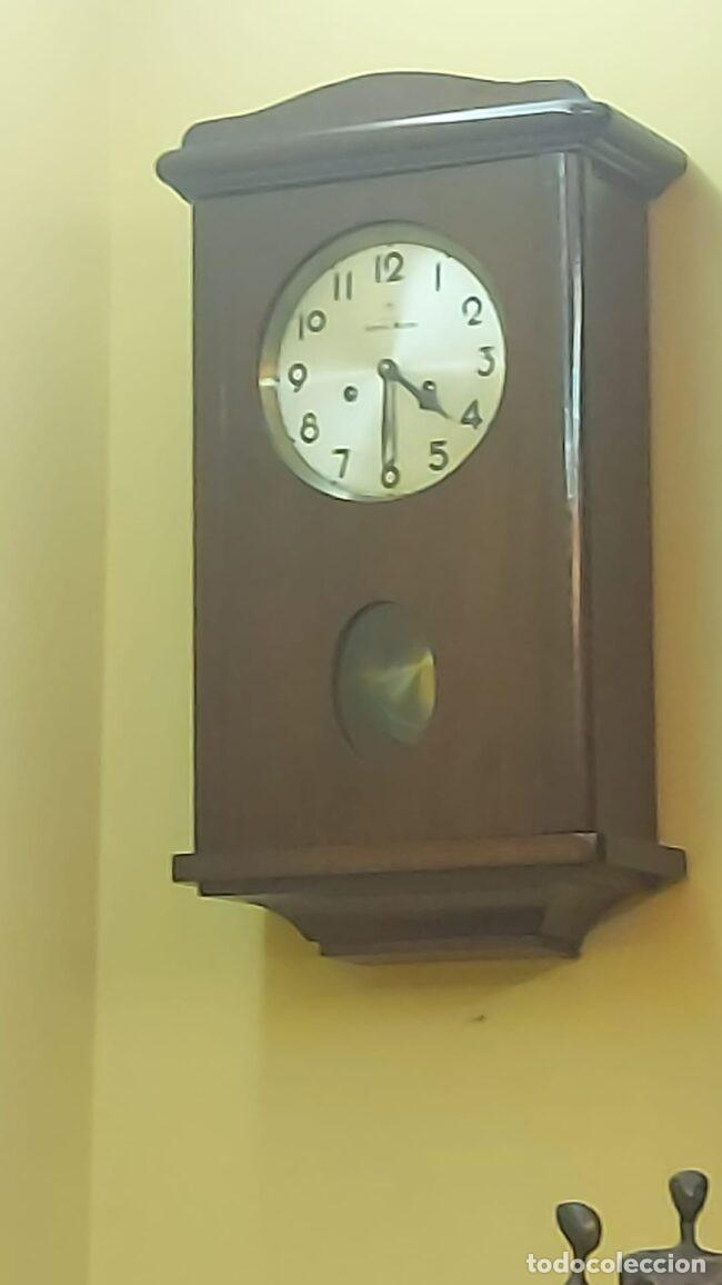 Vintage: Reloj de p&eacute;ndulo, marca Junghans - Foto 1