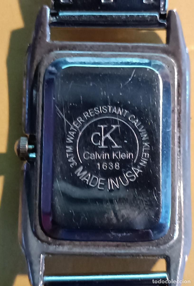 Vintage: Reloj vintage Calvin Klein rectangular Made in Usa - Foto 3
