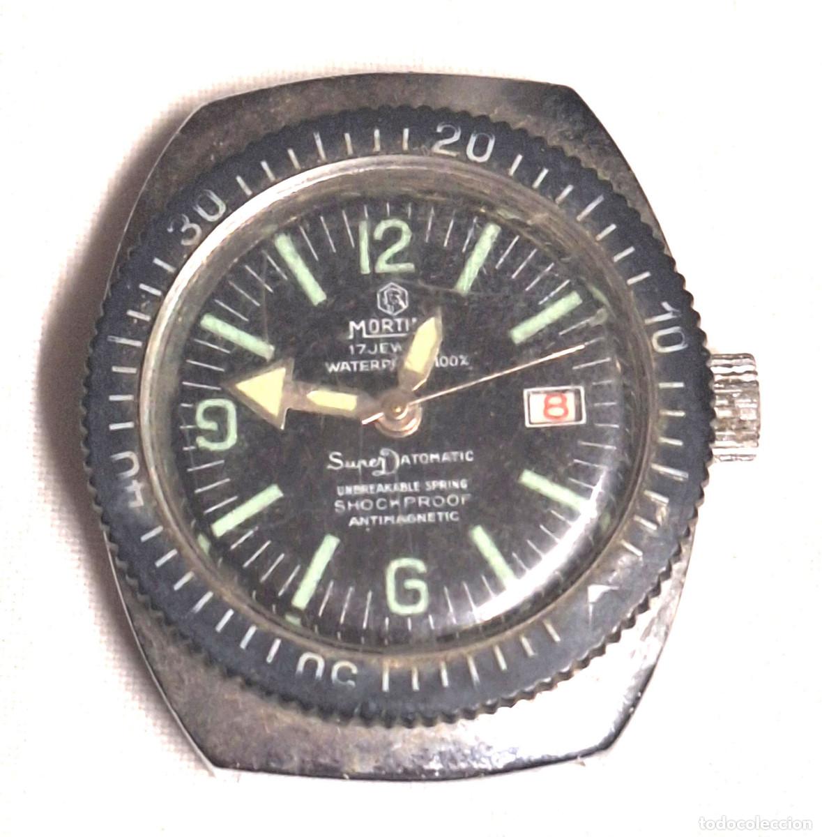 Vintage: Mortima Superdatomatic Diver a&ntilde;os 70 no funciona - Foto 1