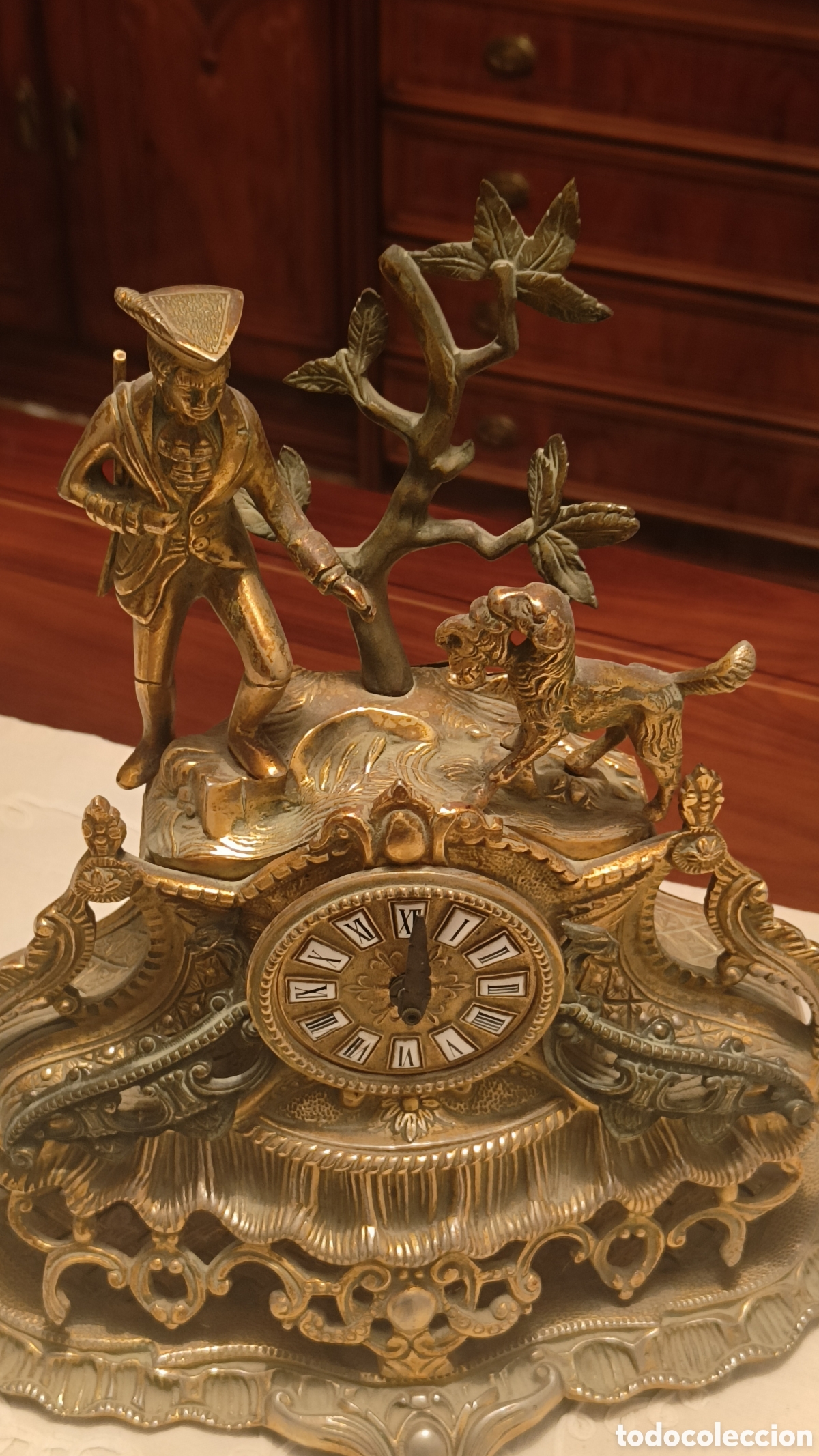 Vintage: Reloj de mesa antiguo - Foto 2