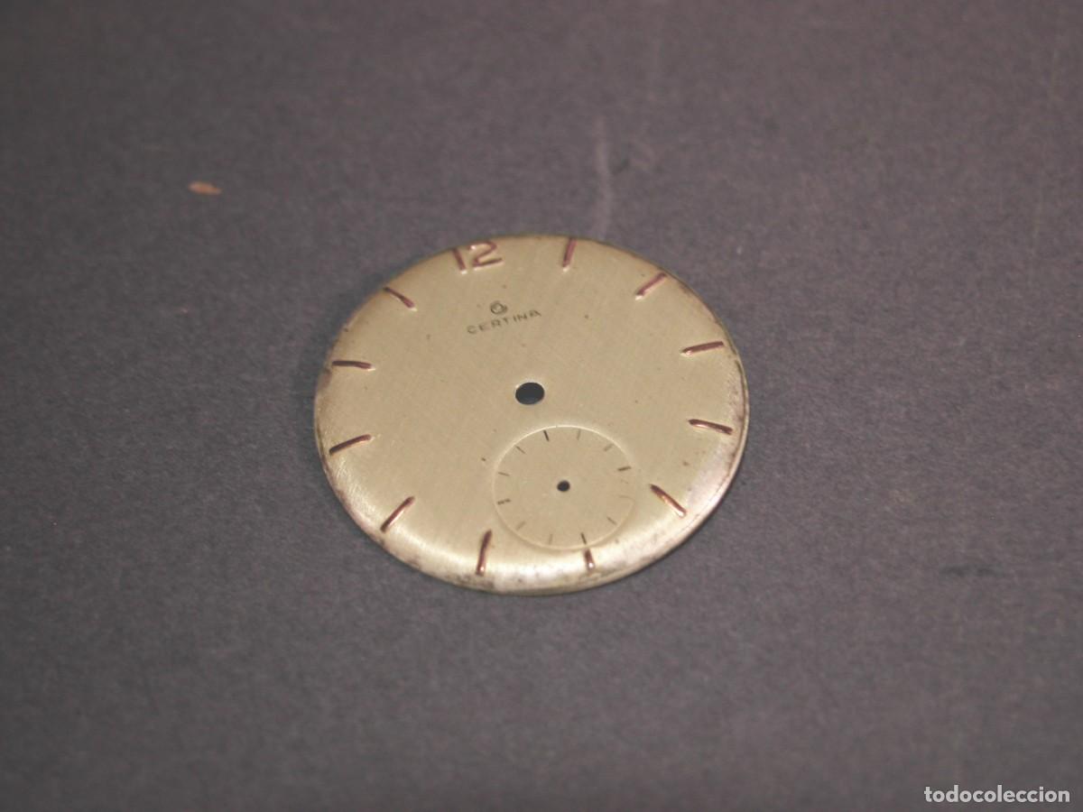Vintage: ESFERA DE RELOJ MARCA CERTINA. - Foto 1