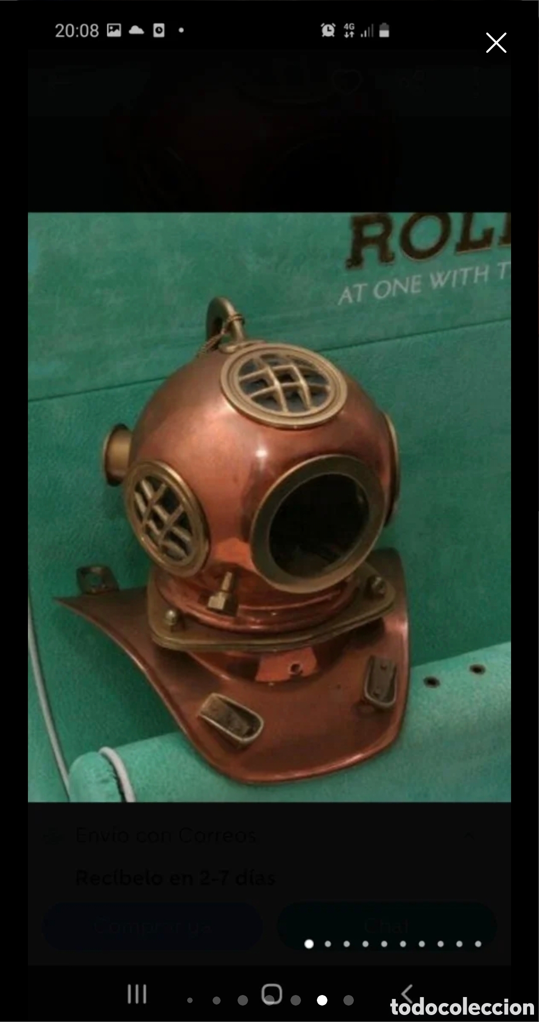 Vintage: Rolex helmet display - Foto 5