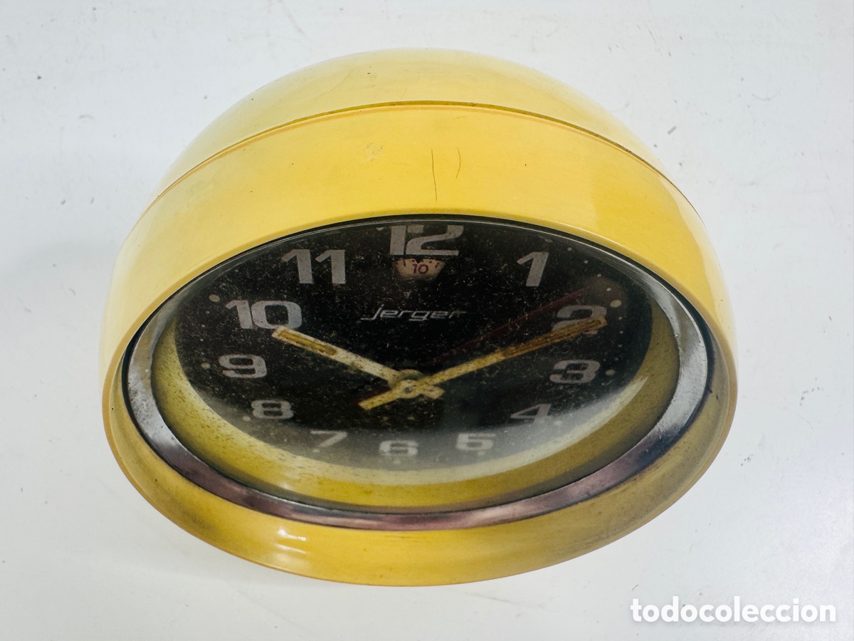 Vintage: Jerger Germany Clock 1970 Solo Piezas - Foto 3
