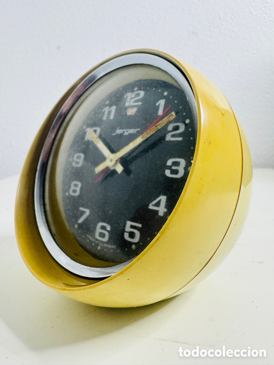 Vintage: Jerger Germany Clock 1970 Solo Piezas - Foto 6
