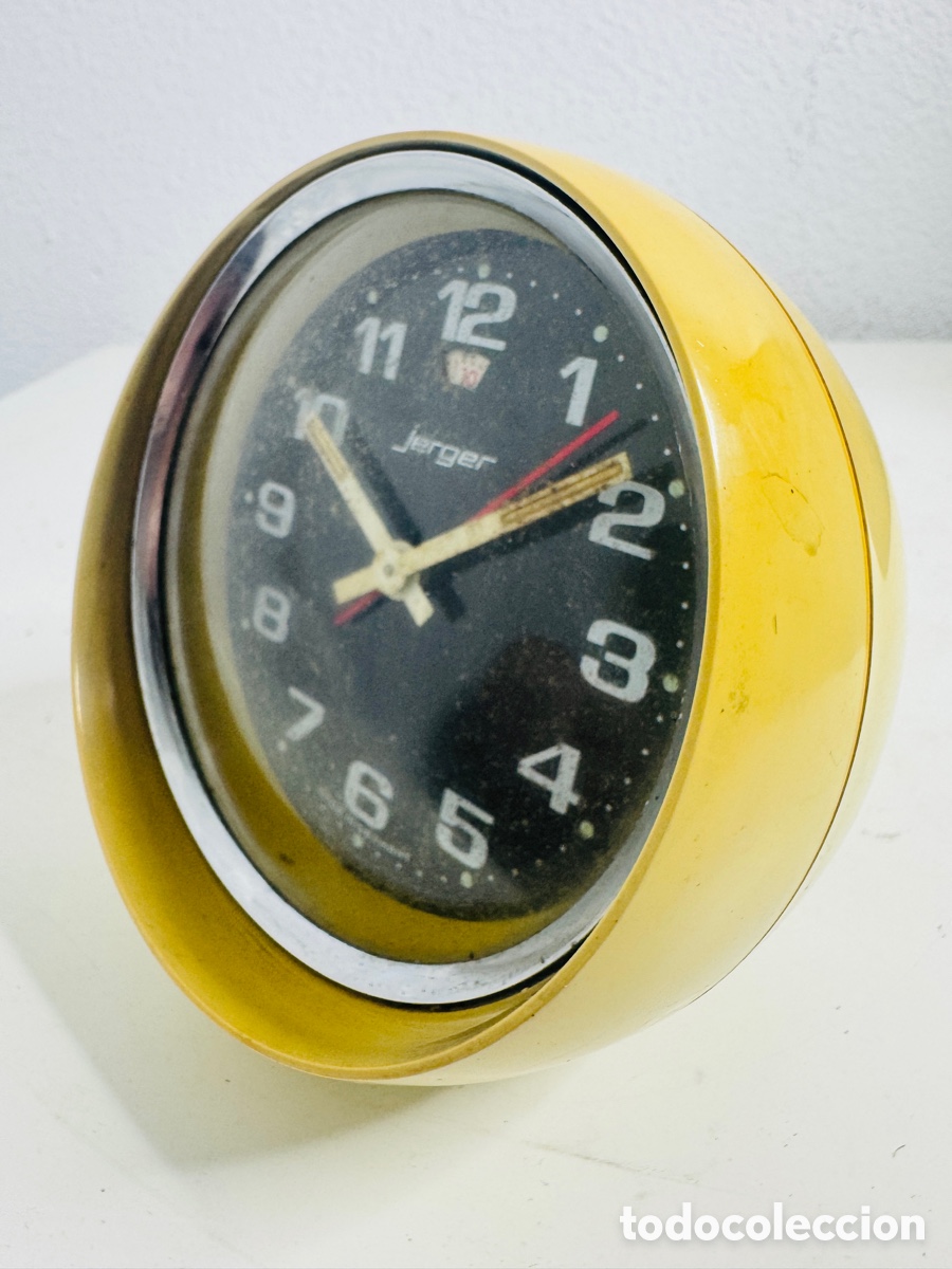 Vintage: Jerger Germany Clock 1970 Solo Piezas - Foto 7