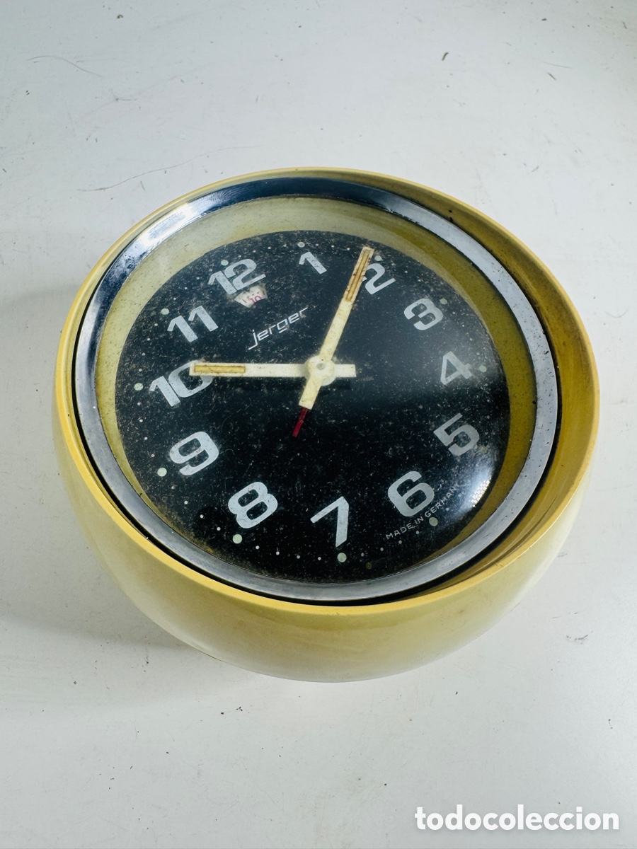 Vintage: Jerger Germany Clock 1970 Solo Piezas - Foto 9