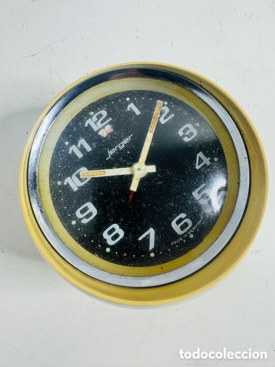 Vintage: Jerger Germany Clock 1970 Solo Piezas - Foto 10