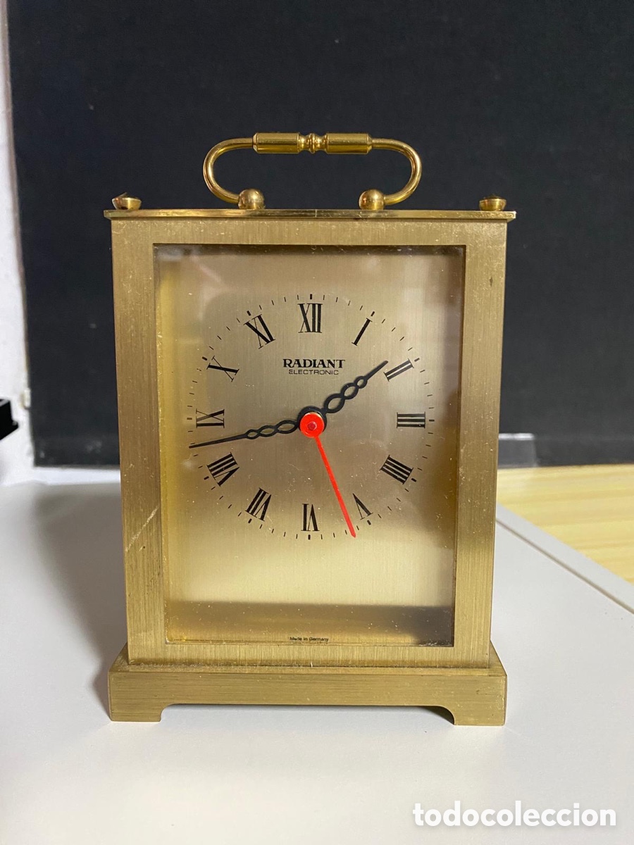 Vintage: Reloj Radiant dorado - Foto 1