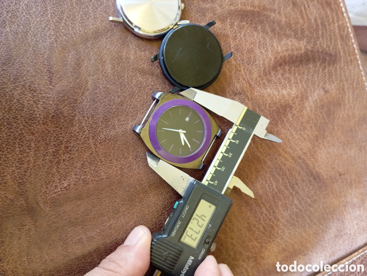 Vintage: Lote 3 relojes Sin probar - Foto 6