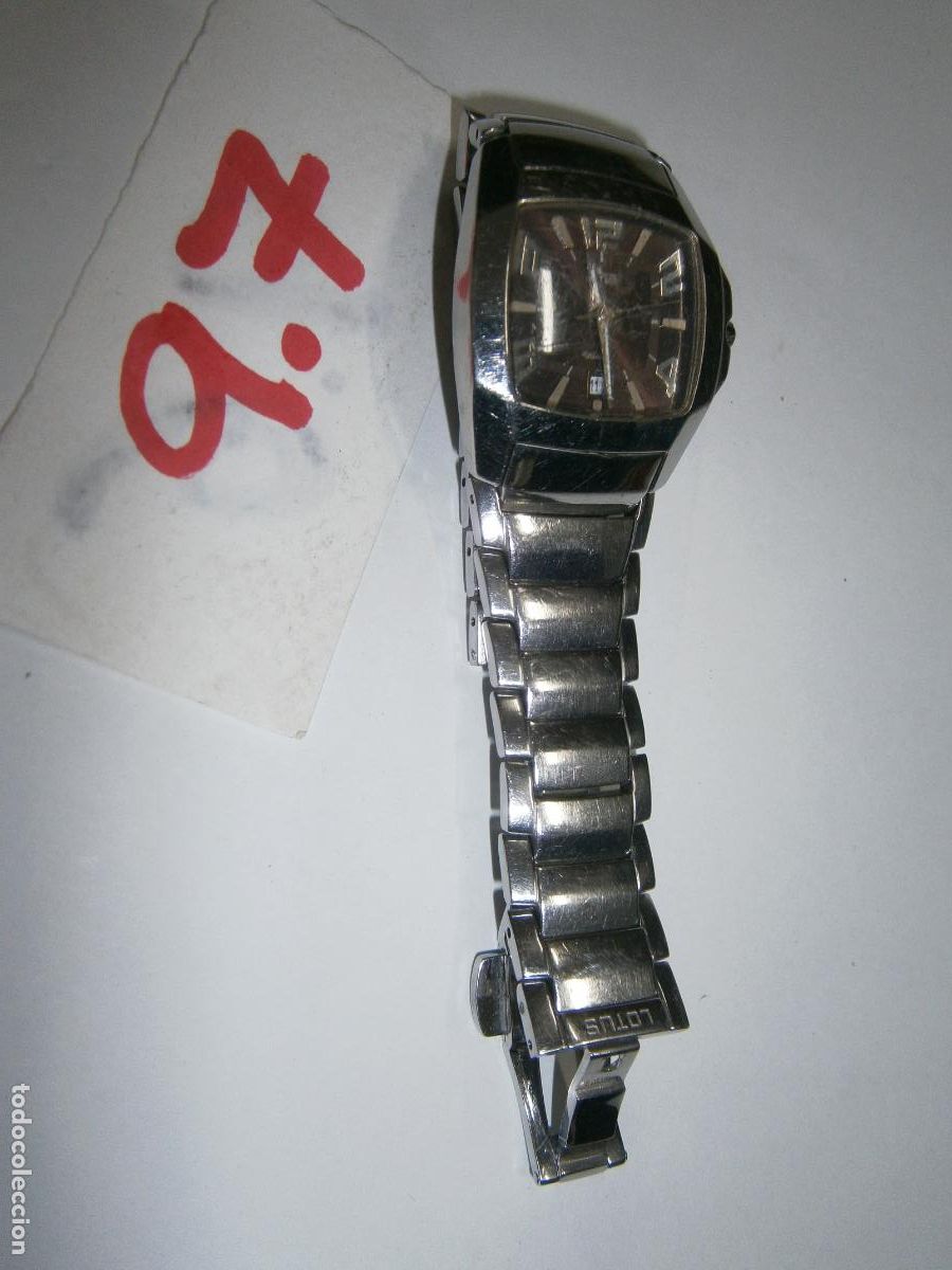Vintage: ANTIGUO RELOJ CON CADENA - Foto 4