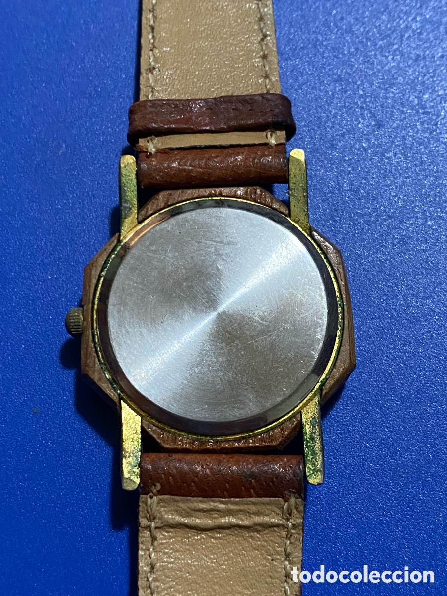 Vintage: Reloj Prosegur pulsera madera - Foto 3