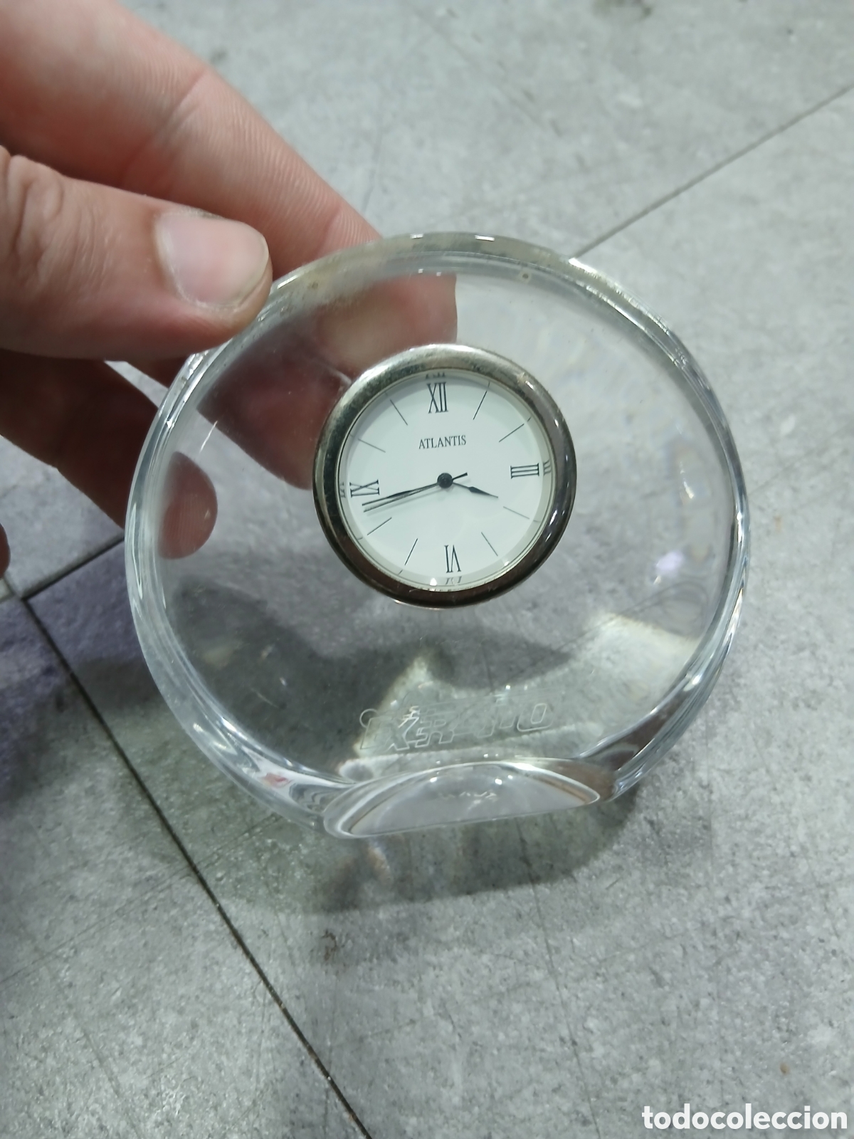 Vintage: Reloj de cristal Atlantis. (L83) - Foto 1