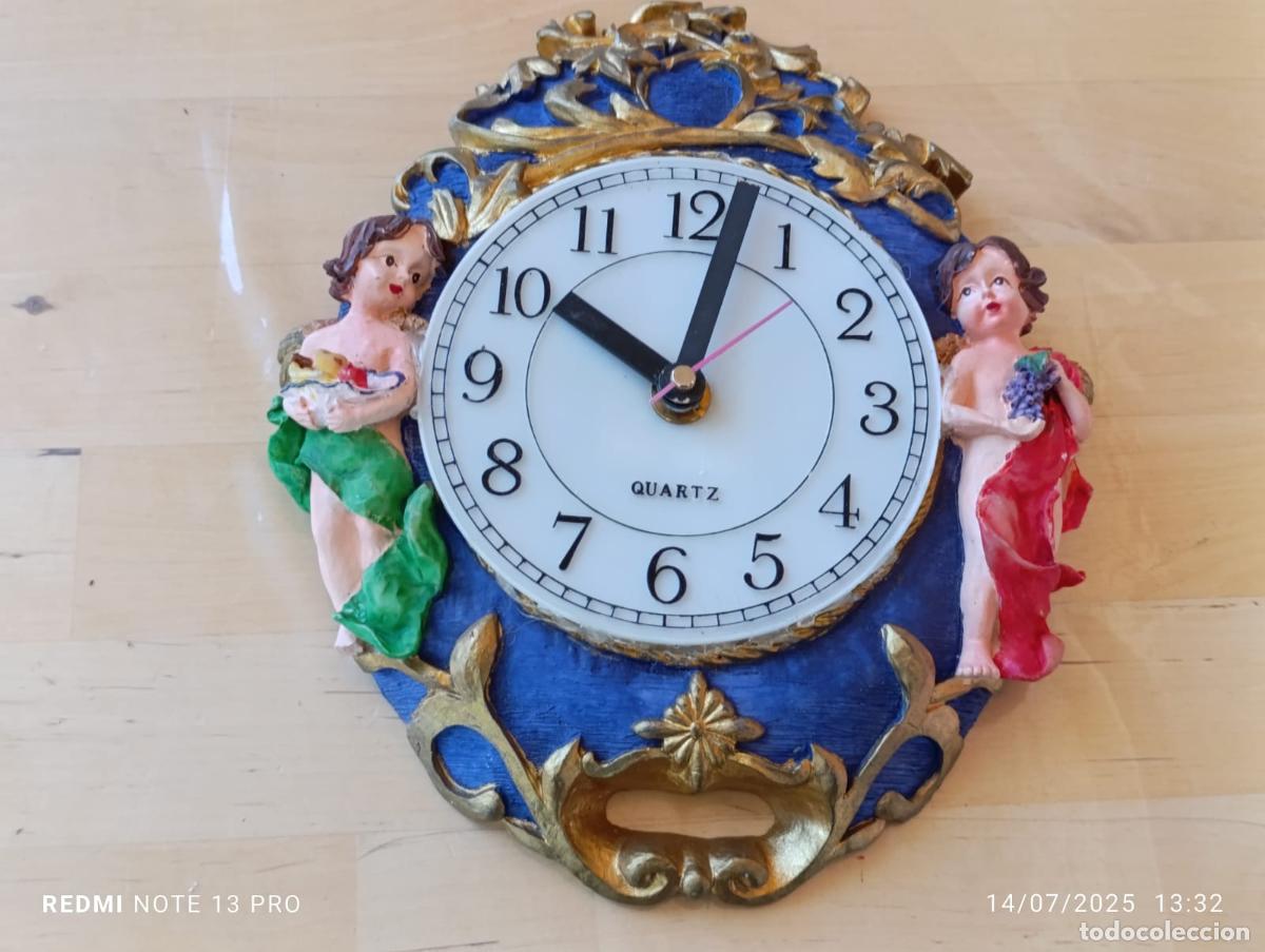 Vintage: RELOJ PARED,QUARTZ.PILA. - Foto 1