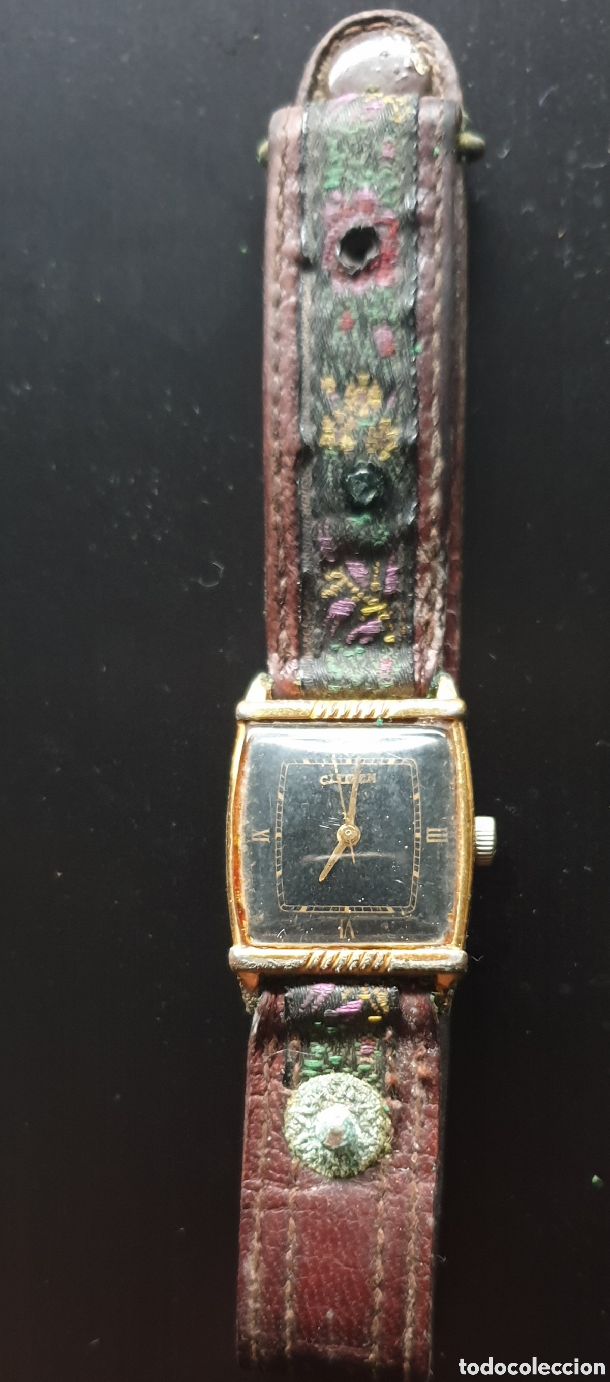 Vintage: RELOJ CITIZEN QUARTZ, No funciona - Foto 3