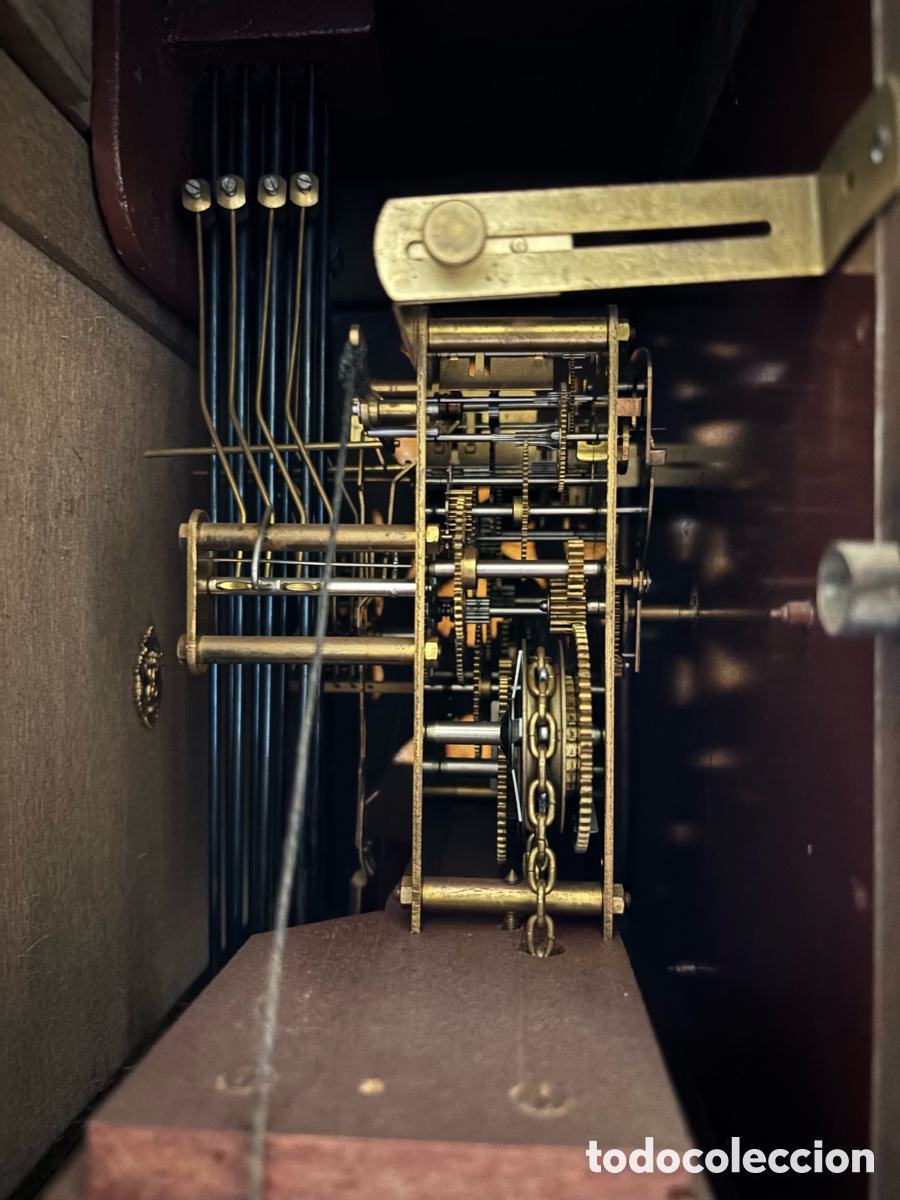 Vintage: Reloj carillon de pie - Foto 4