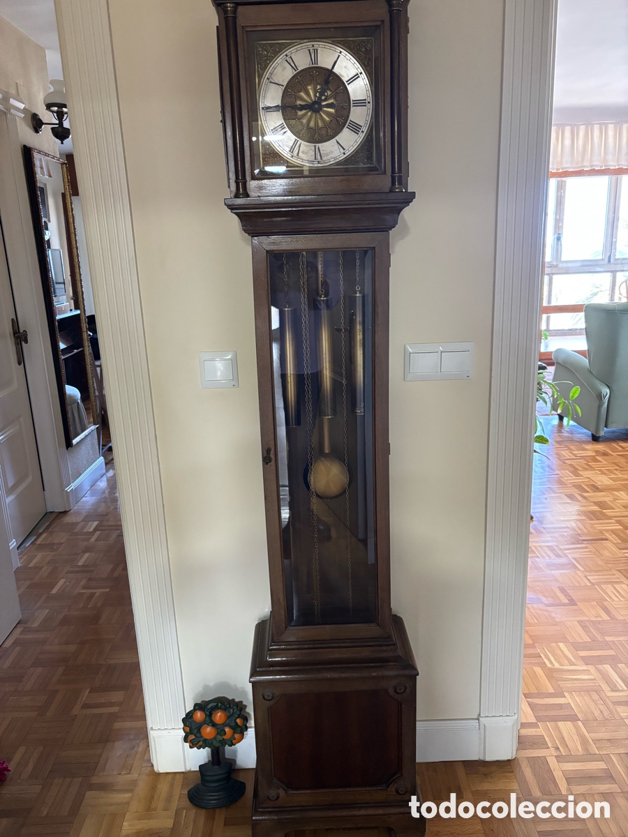 Vintage: Reloj carillon de pie - Foto 1